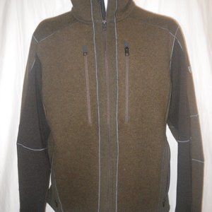 kuhl alfpaca Kashmira fleece full zip mens L